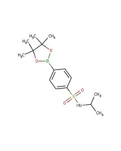 Astatech N-ISOPROPYL-4-(4,4,5,5-TETRAMETHYL-1,3,2-DIOXABOROLAN-2-YL)BENZENESULFONAMIDE, 95.00% Purity, 0.25G